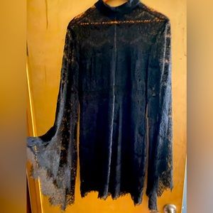 Beautiful Bell Sleeved Lace Dress